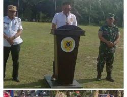 Bupati Labusel Buka Turnamen Sepak Bola Piala Bupati 2024/2025 di Desa Sabungan
