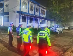 Sat Lantas Polres Simalungun Gelar Blue Light Patrol, Jalanan Pematang Siantar-Asahan Aman dan Terkendali