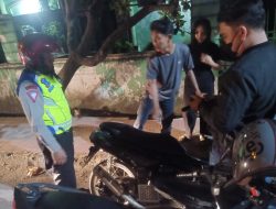 Polres Tebing Tinggi Gelar Patroli Skala Besar, Berhasil Amankan 2 Motor dan Lakukan Tes Urine