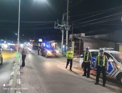 Polres Batubara Gelar Patroli Dialogis Ciptakan Situasi Aman Kondusif