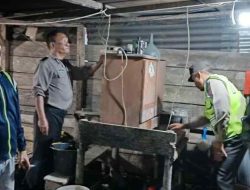 Polsek Raya Gelar Razia Judi Togel di Dolok Masagal, Simalungun