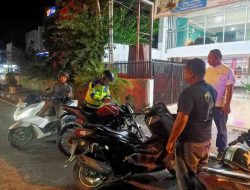 Polres Tebing Tinggi Gelar Patroli Skala Besar, Berantas Geng Motor dan Balap Liar