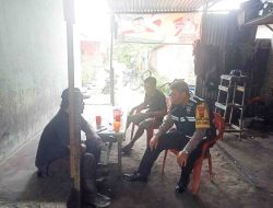 Bhabinkamtibmas Polsek Rambutan Jalin Kerjasama Warga Ciptakan Lingkungan Aman