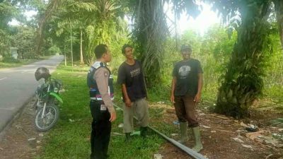 Bhabinkamtibmas Polsek Padang Hilir Gencar Sosialisasi Kamtibmas dan Pencegahan Narkoba
