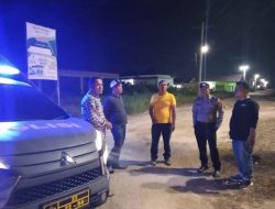 Polsek Labuhan Ruku Gelar Patroli Malam, Ciptakan Rasa Aman bagi Masyarakat