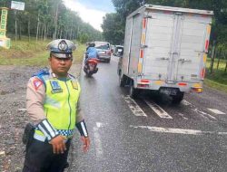 Balap Liar di Jalan Lintas Siantar – Medan Ditertibkan Polres Simalungun