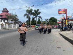 Polres Tanah Karo Gelar Latihan Dalmas Rutin untuk Persiapan Pilkada 2024