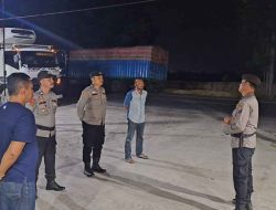Apel Malam di Polsek Lima Puluh, Tingkatkan Kewaspadaan dan Pengungkapan Kasus