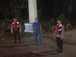Polsek Lima Puluh Intensifkan Patroli Malam, Jamin Keamanan Warga