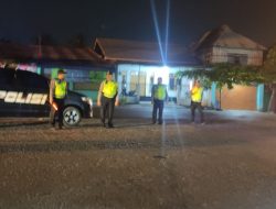 Polsek Tebing Tinggi Gelar Patroli Blue Light Cegah 3C