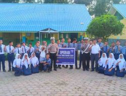 Operasi Patuh Toba 2024: Sat Lantas Polres Langkat Goes To School di Yayasan Sekolah Al Muttaqin Padang Tualang