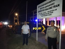 Polsek Labuhan Ruku Intensifkan Patroli Malam, Jamin Keamanan Masyarakat