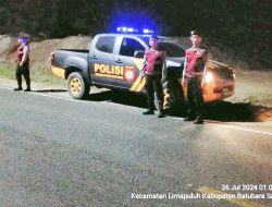 Sat Samapta Polres Batu Bara Patroli Intensif, Jaga Keamanan Lintas Sumatera