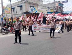 Sat Lantas Polres Batubara Atur Lalu Lintas di 12 Titik Rawan