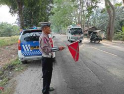 Polres Batubara Lakukan Patroli Pencegahan Kecelakaan Lalu Lintas di Wilayah Rawan