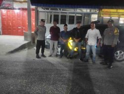 Patroli Malam Polsek Lima Puluh: Upaya Memelihara Kamtibmas dan Mencegah Kejahatan