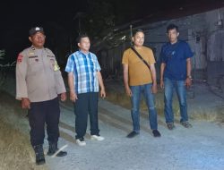 Polsek Medang Deras Intensifkan Patroli Malam, Situasi Kamtibmas Kondusif