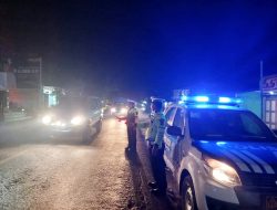 Patroli Blue Light Polres Batu Bara Tingkatkan Keamanan Lalu Lintas Selama Operasi Patuh Toba 2024