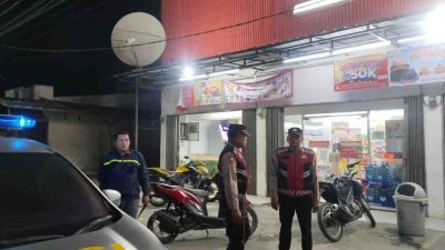 Polsek Labuhan Ruku Intensifkan Patroli Malam, Jamin Keamanan Warga