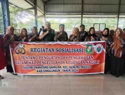 Kanit Tipikor Polres Simalungun Sosialisasikan Pengawasan Dana Desa 2024
