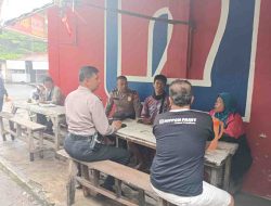 Waspada Penipuan Online dan Kejahatan Lainnya! Sat Binmas Polres Tebing Tinggi Sambangi Warga