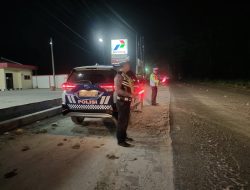 Polres Simalungun Gelar Blue Light Patrol, Sikat Kejahatan Jalanan dan Tekan Angka Kecelakaan!