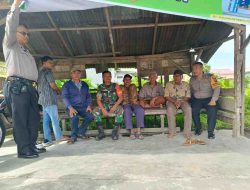 Polsek Rambutan Sambangi Pangkalan Ojek, Himbau Kamtibmas dan Sinergi Masyarakat