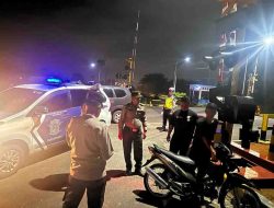 Polsek Indrapura Gelar Patroli Malam, Ciptakan Situasi Kamtibmas yang Aman dan Kondusif