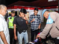 Polres Tebing Tinggi Gelar Patroli Skala Besar, Amankan 29 Kendaraan Tak Sesuai Spesifikasi