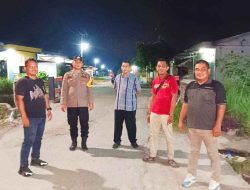 Polsek Medang Deras Gelar Patroli Malam Cegah Kejahatan dan Gangguan Kamtibmas