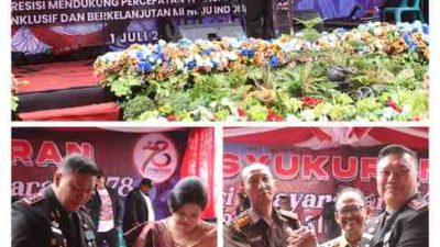 Polres Simalungun Rayakan HUT Bhayangkara ke-78 dengan Semarak dan Keakraban