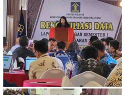Lapas Kotapinang Ikuti Rekonsiliasi dan Pemutakhiran Data Keuangan dan BMN Semester I TA 2024