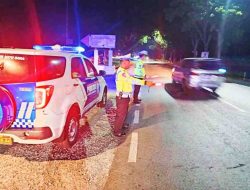Giat Patroli Malam Sat Lantas Polres Batu Bara Berjalan Aman dan Kondusif