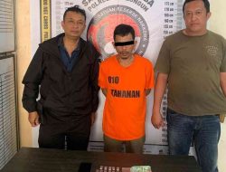 Polsek Bangun Resor Simalungun Tangkap Kempes, Pengedar Sabu di Warung Kopi