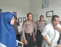Kabag SDM Polres Batubara Kunjungi Klinik RS Polres Batubara