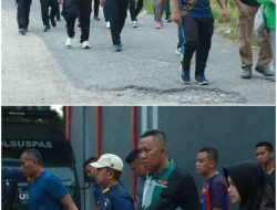 Sabtu Sehat: Lapas Rantauprapat Kanwil Kumham Sumut Adakan Olahraga Jalan Santai