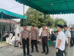 Polres Batu Bara Melayat ke Rumah Duka Orang Tua Kasatreskrim