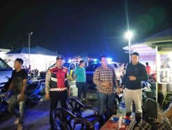 Patroli Malam Polsek Labuhan Ruku Amankan Wilayah dari Gangguan Kamtibmas