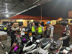 Polres Tebing Tinggi Lakukan Patroli Skala Besar, Antisipasi Geng Motor dan Kenakalan Remaja
