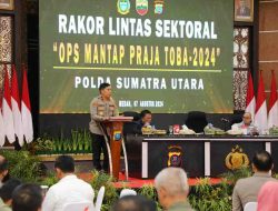 Kapolres Simalungun Hadiri Rakor Lintas Sektoral Operasi Mantap Praja Toba 2024 untuk Pengamanan Pilkada Serentak di Sumut