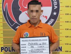 Sat Narkoba Polres Pelabuhan Belawan Tangkap Pengedar Narkoba di Desa Lama