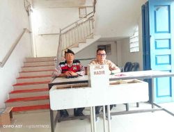 Kapolsek Indrapura Amankan Ibadah Gereja HKBP di Kecamatan Air Putih, Batu Bara