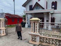 Pengamanan Ibadah Minggu di Gereja GKPI Lima Puluh Berjalan Lancar