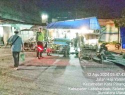 Patroli Subuh Sat Lantas Polres Labuhanbatu Selatan