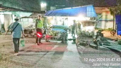 Patroli Subuh Sat Lantas Polres Labuhanbatu Selatan