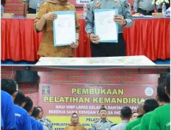 Lapas Rantauprapat Kerja Sama dengan CV. Jasa Indah Mandiri untuk Program Pelatihan Kemandirian