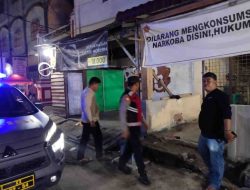 Polsek Labuhan Ruku Lakukan Patroli Malam, Pastikan Situasi Aman dan Kondusif