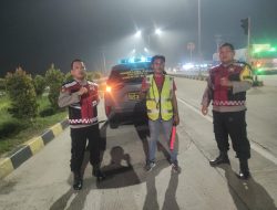 Polsek Lima Puluh Gelar Patroli Malam, Pastikan Wilayah Hukum Aman dan Kondusif