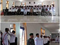 Penyematan Paskibraka Kecamatan Ajibata: Kolaborasi Tiga Sekolah dan Dukungan Penuh Pemerintah