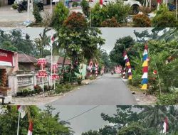 Warga Paluh Manan Antusias Hias Halaman Rumah Sambut HUT RI ke-79 dengan Tema Merah Putih